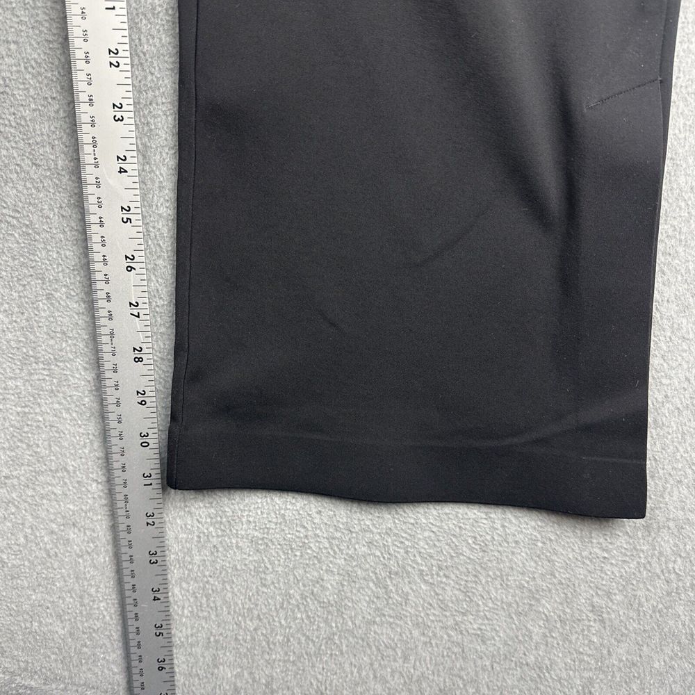 Athleta Pants Women SP Black Flare Stretch Wide Leg Curvy Performance Zip Pocket - Picture 9 of 13